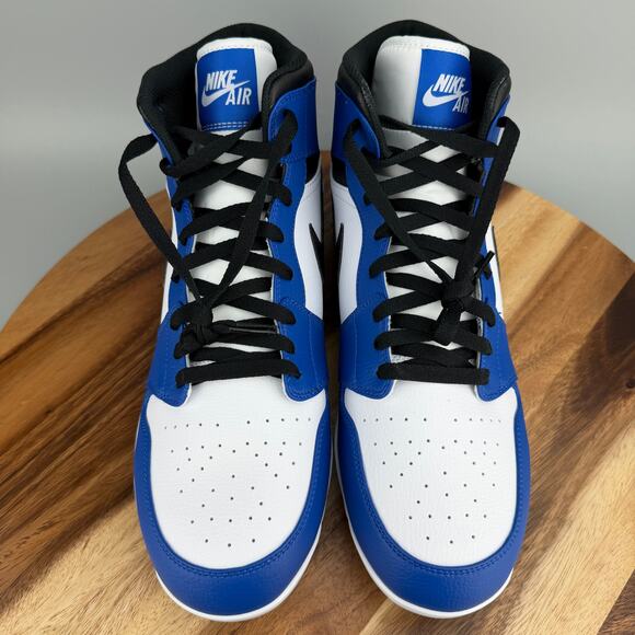 Air Jordan 1 Retro MCS Baseball Cleats Blue Black White AV5354-411 Men\'s 14 main image 7